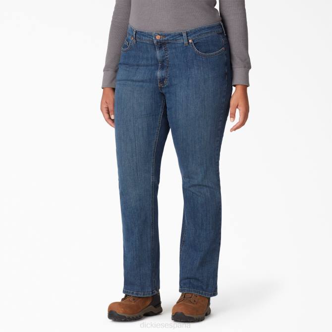 vaqueros bootcut plus perfect shape mujer Dickies regular N8N01868 vestir