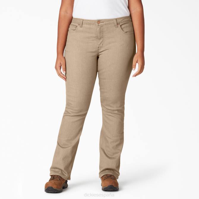 vaqueros bootcut plus perfect shape mujer Dickies regular N8N01869 vestir
