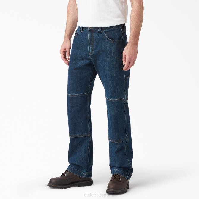 vaqueros de corte holgado Renegade de Duratech hombres Dickies azul medio (a1k) N8N0260 vestir