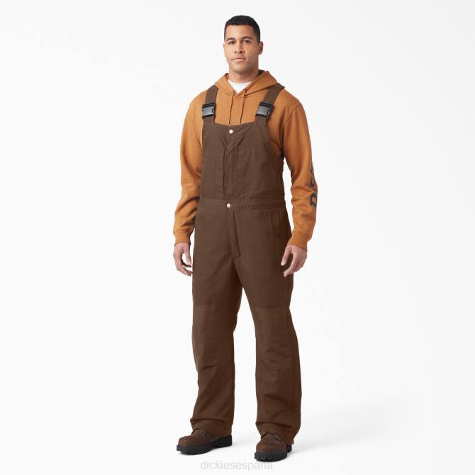 Overol con pechera aislado Duratech Renegade Flex hombres Dickies marrón madera (tb) N8N01441 vestir