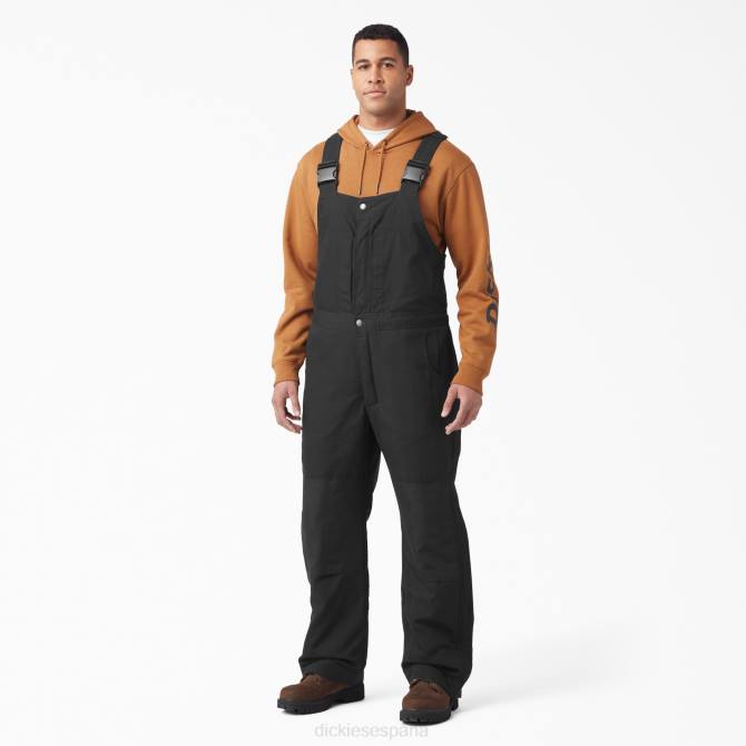 Overol con pechera aislado Duratech Renegade Flex hombres Dickies negro (negro) N8N01440 vestir