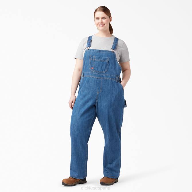 overol con pechera de ajuste relajado mujer Dickies regular N8N01564 vestir