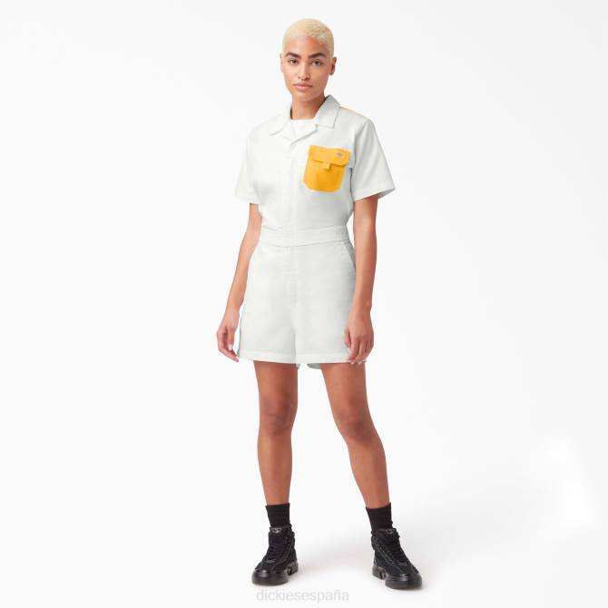 pantalones cortos de ripstop mujer Dickies nube enjuagada (r2c) N8N01923 vestir