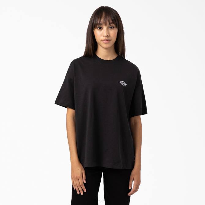 camiseta de manga corta Summerdale mujer Dickies negro (kbk) N8N01981 vestir