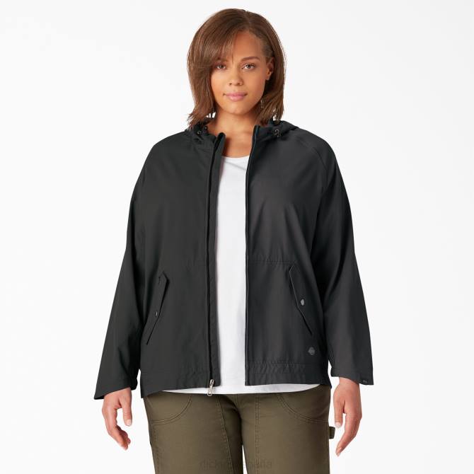 chaqueta con capucha plus performance mujer Dickies negro (bkx) N8N02327 vestir