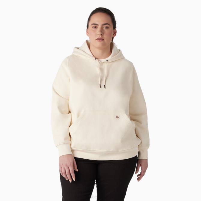 jersey grueso con logo en la manga mujer Dickies blanco antiguo (aw) N8N02341 vestir