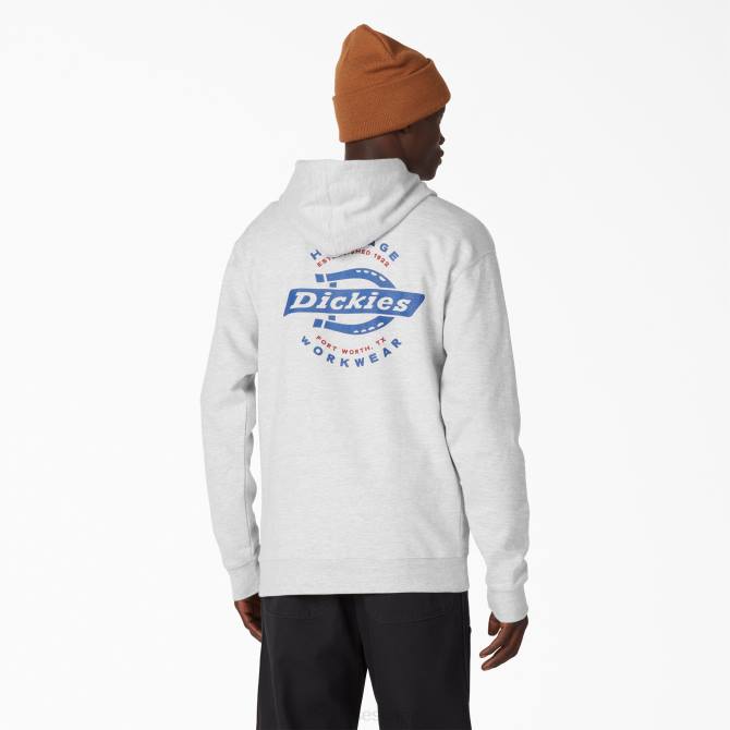 sudadera con capucha y logo vintage hombres Dickies regular N8N01194 vestir