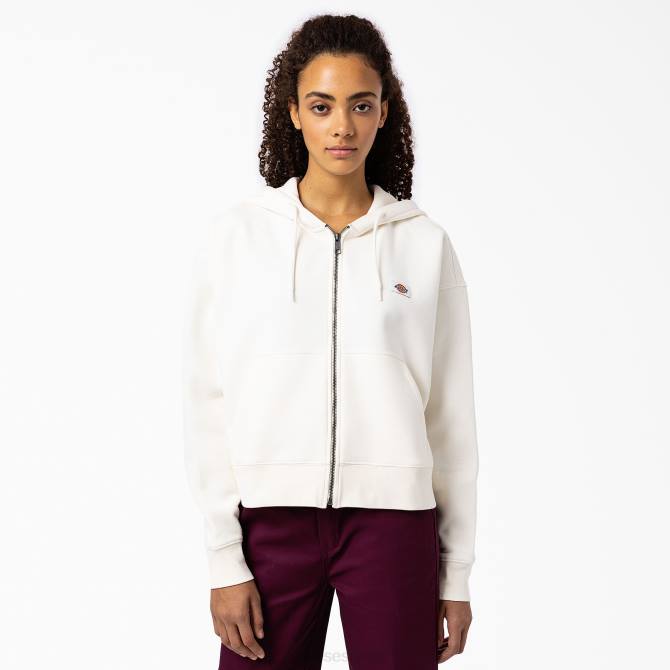 sudadera con cremallera oakport mujer Dickies crema (cr9) N8N02317 vestir